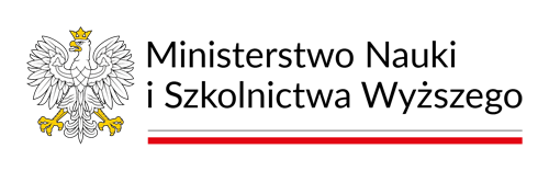 Logo Ministerstwa Nauki i Szkolnictwa Wyższego
